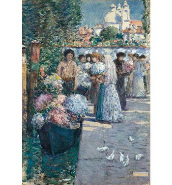 Flower Market 1895