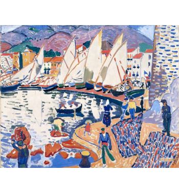 The Drying Sails, 1905