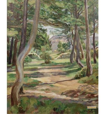 Wooded Landscape, Cassis, 1928