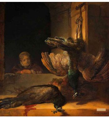 Still Life With Peacocks