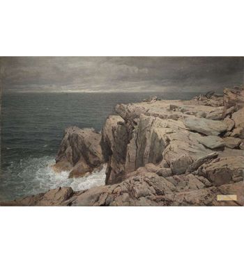 Cormorant Cliff, Jamestown, Rhode Island, 1877
