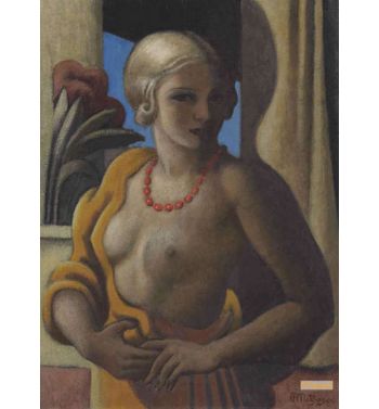 Blonde With Red Collar, 1940
