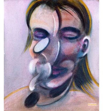 Three Studies for a Portrait III