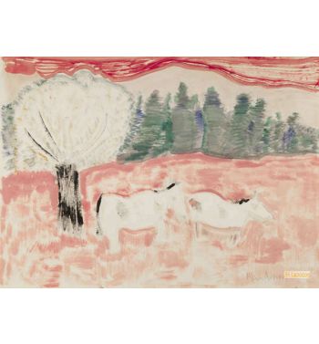 Horses In A Landscape, 1963