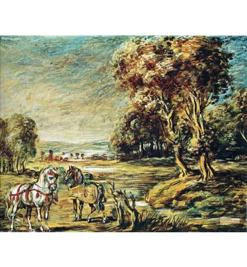 Horses in Landscape