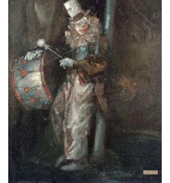 Clown with Drum