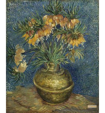 Imperial Fritillaries In A Copper Vase 1887