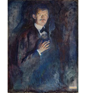 Self Portrait With Cigarette, 1895 1