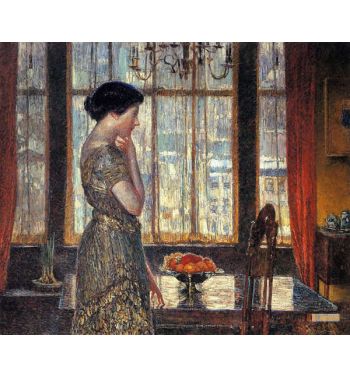 New York Winter Window 1918 19