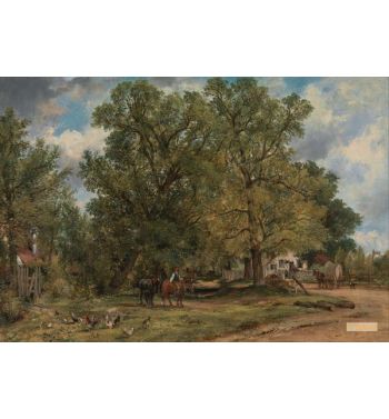Landscape With Cottages