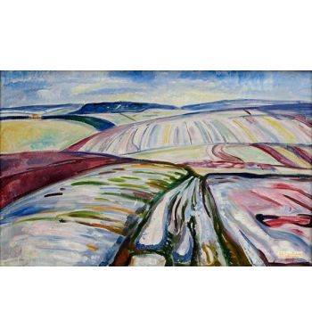 Field In Snow Thielska 295