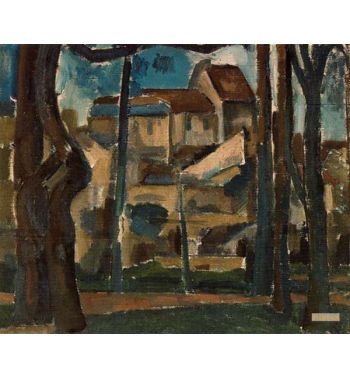 Landscape Of Carri Res 1909
