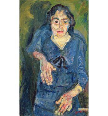 Portrait, Woman In Blue