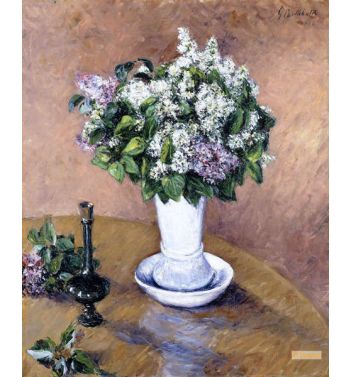 Still Life With A Vase Of Lilac 1883