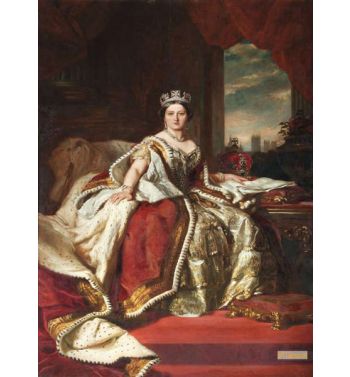 Queen Victoria Copied By John Hanson Walker Ra 1879