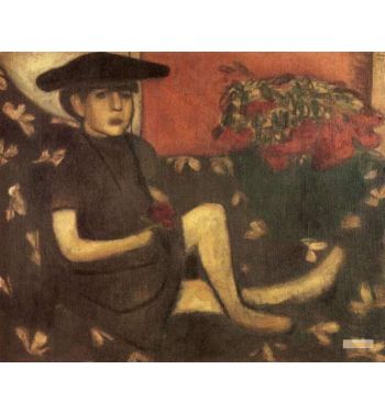 Young Girl On A Sofa 1907