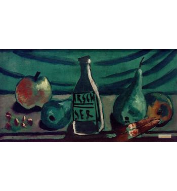 Still Life With Apple And Pear