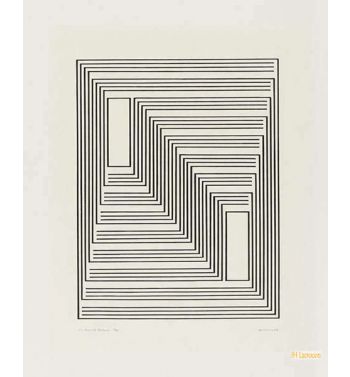 To Monte Alban From The Series Graphic Tectonic 1942