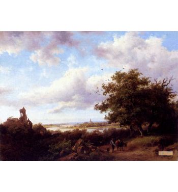 A Blustery Summer Landscape