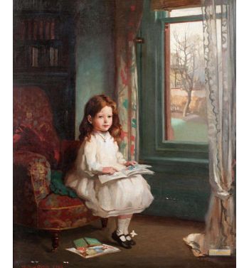 Portrait Of Clara Hughes 1902