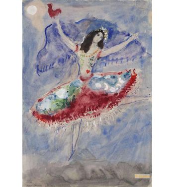 Costume Design For Aleko, 4