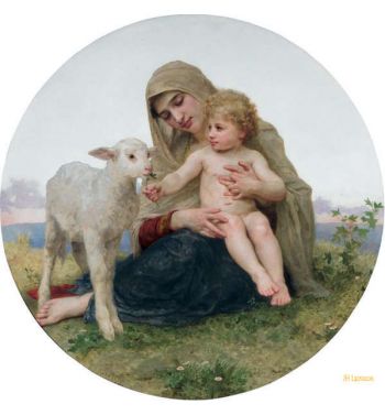 The Virgin With The Lamb, 1903