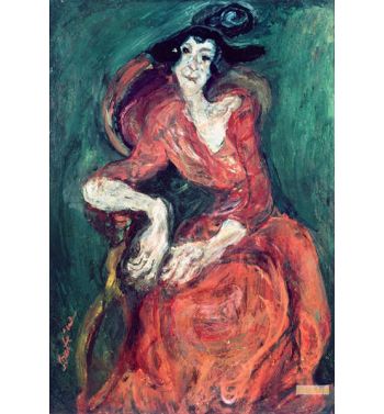Woman In Red, 1922