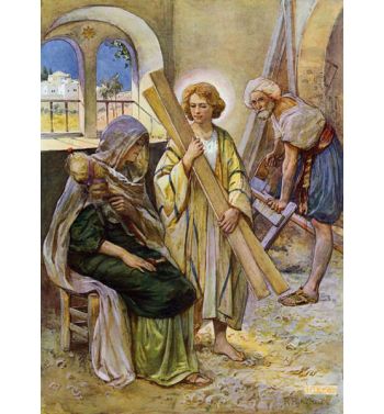 The Boy Jesus In The Carpenter'S Shop