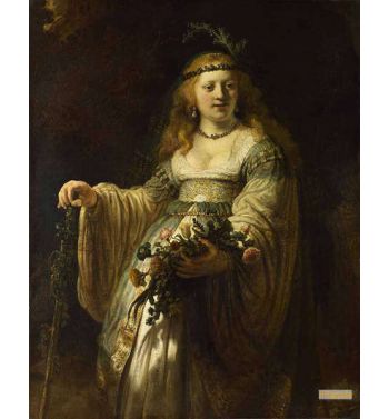 Saskia Van Uylenburgh In Arcadian Costume