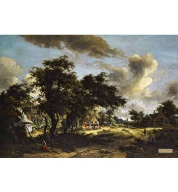 Village Among Trees