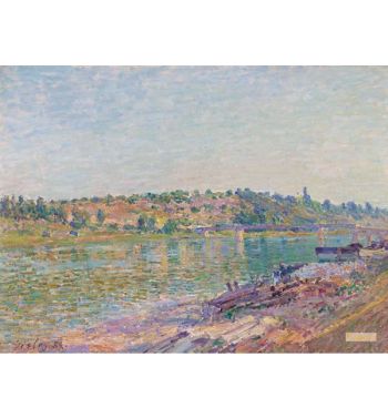 The Hill Of Celle Sous Moret In Saint Mammes 1884