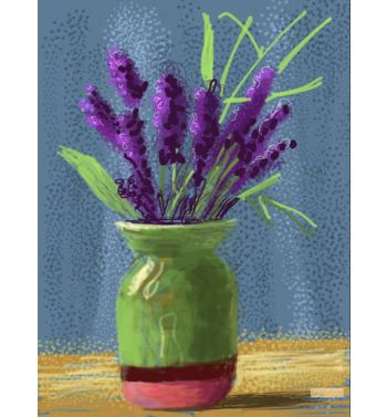 Purple Flowers, 2009