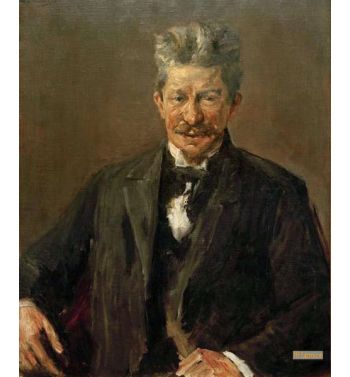 Portrait Of The Danish Literary Historian Georg Brandes