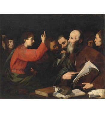 Christ Among The Doctors In