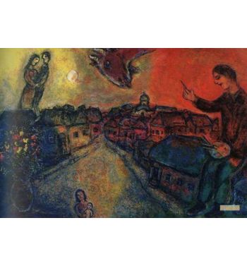 Artist Over Vitebsk 1977 78
