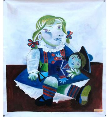 Maya With Her Doll 1938