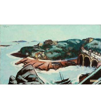 View Of Suburbs At The Sea Near Marseille