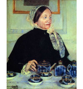 Lady At The Tea Table 1883