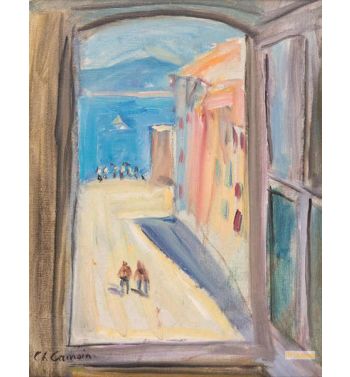View Of Toulon By The Window