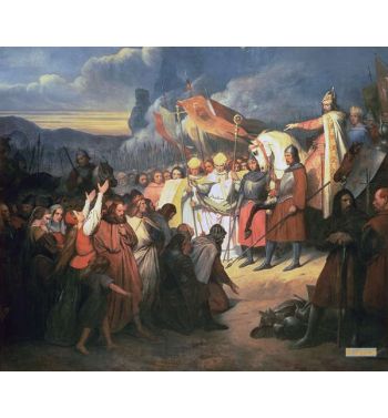 Charlemagne 742 814 Receiving The Submission Of Witikind