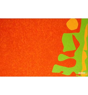 Scarlet Emerald and Orange July September