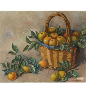 Basket Of Apples 1934