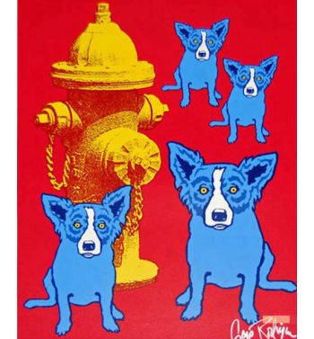 Dog On Cherry Jello With Fireplug 1991