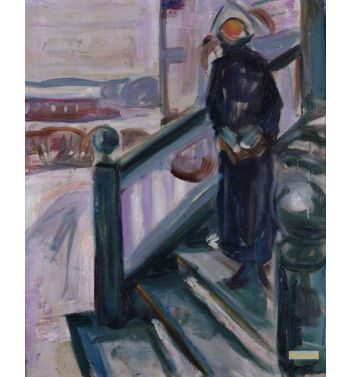 Woman On The Veranda