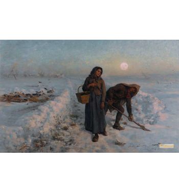Sur La Route En Hiver; Artois