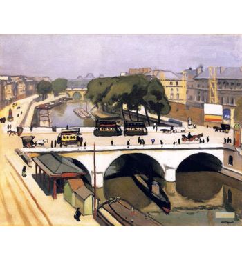 The Pont Saint Michel In The Quai Des Augustins, 1908