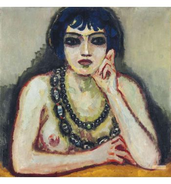 Woman With Two 1910S Necklaces