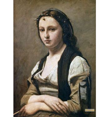 The Woman With The Pearl c1842