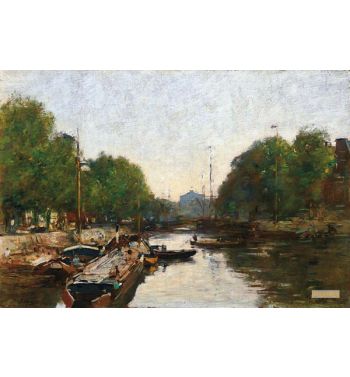Canal À Rotterdam
