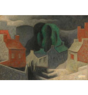 Village Under The Storm